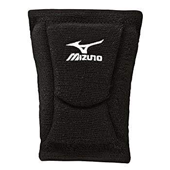 【中古】【インポート品・未当て嵌める】(LR6 Kneepad Medium Black) - Mizuno LR6 Volleyball Kneepad