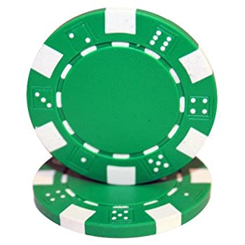 【中古】【輸入品・未使用】Brybelly 50 クレイコンポジットストライプダイス 11.5グラム ポーカーチップ