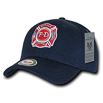 【中古】【輸入品・未使用】Rapid Dominance J002-FD Air Mesh Public Safety Caps, Fire Dept.