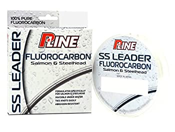 【中古】【輸入品・未使用】P-Line サーモン/スチールヘッド セレクト フルオロカーボン100ヤード リーダー素材 25ポンド クリア