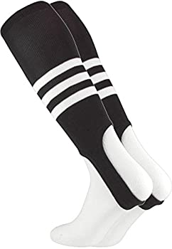 【中古】【インポート品・未当て嵌める】TCK Sportsベイスボール/ソフトボール用靴下 縞模様 7in 足にひっかける手合い