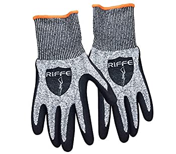 【中古】【インポート品・未当て嵌める】Riffe Holdfast耐とり捨てるグローブ
