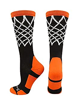 【中古】【インポート品・未当て嵌める】MadSportsStuff エリートバスケットボールソックス サイバー空間労働者の一団丈 亜米利加製 S 黒いこと