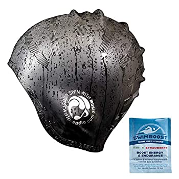 【中古】【インポート品・未当て嵌める】Swimbuds Brizo 水泳ぎ帽