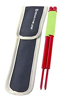 【中古】【輸入品・未使用】GoSports Down The Line 10フィート パッティングストリングガイド | ゴルフアライメントトレーニング補助 | マスターストレートとブレークパッ