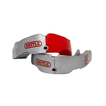 【中古】【インポート品・未当て嵌める】Battle Sports Science 成年者用二十日鼠かばい立て 2色 赤いこと/しろがね色