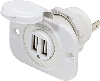 【中古】【輸入品・未使用】Blue Sea Systems 1016200 12V Dc Dual Usb Charger Socket White 11,060円
