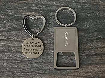 【中古】【39shop】【輸入品・未使用】インフィニティコレクション★ゴッドペアレントギフト ゴッドマザー&ゴッドファーザー キーチェーン ゴッドパレンツ（新古品）｜アトリエ絵利奈