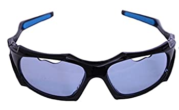 【中古】【輸入品・未使用】(Black Blue) - Python Full Framed Racquetball Eye Protection (Pickleball Squash) (Eyewear Goggle Eyeguard) 3 Choices Available