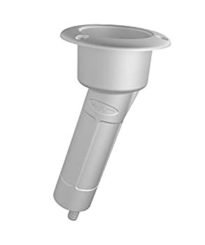 【中古】【輸入品・未使用】Mateシリーズ プラスチック15ロッドカップホルダー ? ドレイン? ラウンドトップ ? ホワイト [P1015DW]