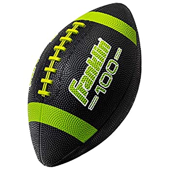 【中古】【輸入品・未使用】Franklin Sports Grip-Rite 100 Rubber Junior Football - Lime