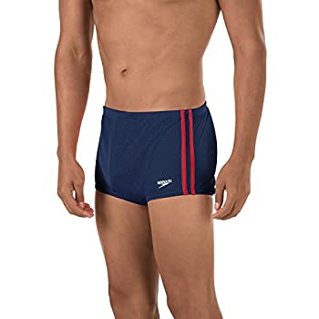 【中古】【輸入品・未使用】(スピード) Speedoメンズ 水着 スクウェアレッグ ポリメッシュ製 30