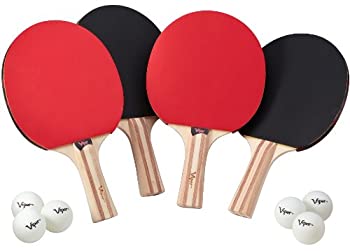 【中古】【39shop】【輸入品・未使用】Viper★Table Tennis Accessory Set with 4 Rackets and 6 Balls（新古品）｜アトリエ絵利奈