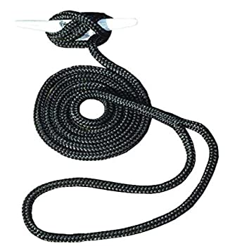 【中古】【輸入品・未使用】Invincible Marine 4.6m Double Braid Nylon Dock Line 1.3cm by 4.6m Black