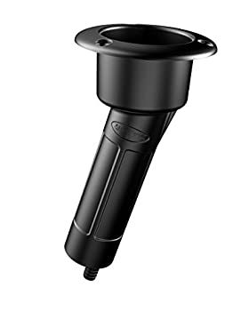 【中古】【輸入品・未使用】Mateシリーズ プラスチック15ロッドカップホルダー ? ドレイン? ラウンドトップ ? ブラック [P1015DB]