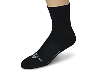 【中古】【39shop】【輸入品・未使用】Fitsok★CF2 クルーソックス 2パック ブラック XL(新古品)|アトリエ絵利奈