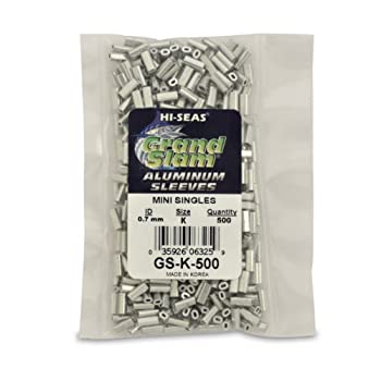 【中古】【輸入品・未使用】Hi-Seas Grand Slam アルミ圧着スリーブ 1.2mm 500枚パック