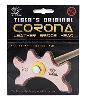 【中古】【輸入品・未使用】Tigerコロナプールキューレザーブリッジヘッド