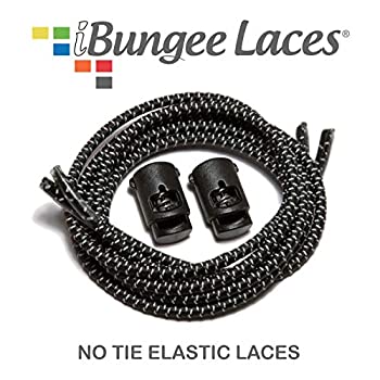 【中古】【輸入品・未使用】Speedlaces iBungee反射靴紐(ホワイト 22インチ)