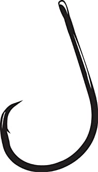 【中古】【輸入品・未使用】Gamakatsu Straight EyeインラインOctopus円hook-packの25?(ブラック)