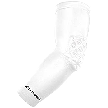 【中古】【輸入品・未使用】(White \u0026 Youth) - Champro Arm Sleeve With Elbow Padding