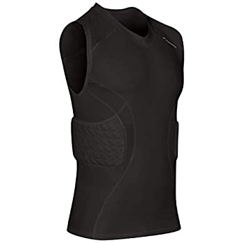 【中古】【39shop】【輸入品・未使用】新しいChampro★tri-flexメンズ圧縮フィットすべてのスポーツパッド入りリブシャツブラックS - XL（新古品）｜アトリエ絵利奈