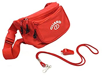 【中古】【39shop】【輸入品・未使用】(One★Size Red) - Adoretex Lifeguard Fanny Pack Whistle with Lanyard Equipment Set（新古品）｜アトリエ絵利奈
