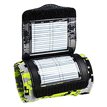 【中古】【輸入品・未使用】CHAMPRO Sportsリストバンドプレイブック、トリプル、おしっこ、Camo Optic Yellow