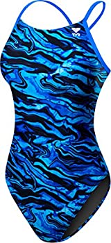 【中古】【輸入品・未使用】TYR ミラマーカットアウトフィット水着 女の子用 22 ブルー