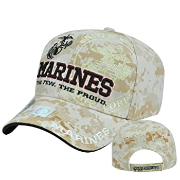 【中古】【輸入品・未使用】United States Usmc海兵隊隊Few Proudデジタルカモ迷彩帽子キャップ