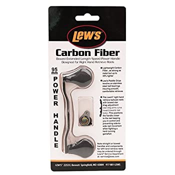 【中古】【輸入品・未使用】Lew's Fishing Bowed Carbon Fiber Replacement Handles 95mm by Lew's Fishing