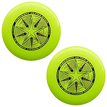 【中古】【輸入品・未使用】(Yellow & Yellow) - Discraft 175 gramme Ultra Star Sport Disc - 2 Pack
