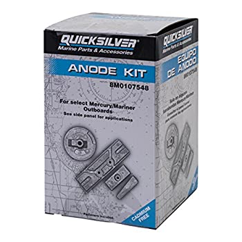 【中古】【輸入品・未使用】Quicksilver 8M0107548 アルミニウム陽極キット 水銀とマリナー船外機