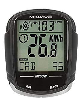 【中古】【39shop】【輸入品・未使用】M★Wave M23CW自転車コンピューター - ブラック（新古品）｜アトリエ絵利奈