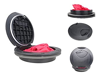 【中古】【インポート品・未当て嵌める】Pactrade Marine Boat Kayak Canoe Fishing Rigging Sailing Heavy Duty 15糎 Waterproof Deck Plate Hatch Cover w/Storage Bag Locking Compos
