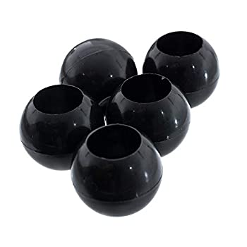 【中古】【輸入品・未使用】PARACORD PLANET バンジートグルボールエンドロック ? プラスチック(ブラック) ? 2 5 10 25パック ? ショックコード\u0026バンジーコード ? ハイキン