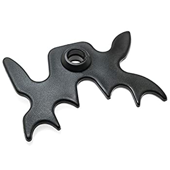 【中古】【輸入品・未使用】DGZZI ムースヘッド ブリッジヘッド ブラック プラスチック スリッポン ムースヘッド ブリッジヘッド ビリヤードプールキュースティック用