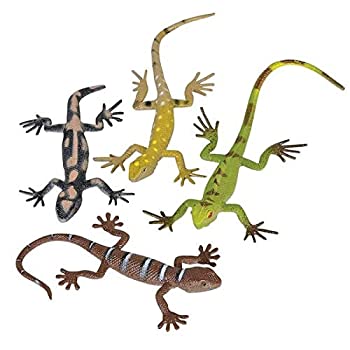 【中古】【39shop】【輸入品・未使用】12★Assorted Plastic PVC Toy Lizards by Rhode Island Novelty(新古品)|アトリエ絵利奈