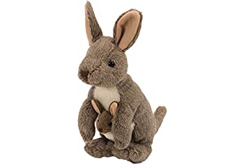 【中古】【39shop】【輸入品・未使用】Wild★Republic CK-Mini Kangaroo with Joey 8 Animal Plush by Wild Republic(新古品)|アトリエ絵利奈