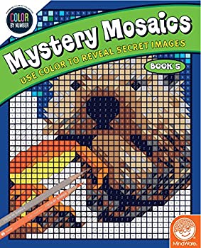 【中古】【39shop】【輸入品・未使用】Colour★By Number Mystery Mosaics: Book 5（新古品）｜アトリエ絵利奈