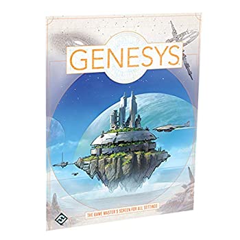 【中古】【インポート品・未当て嵌める】Genesys RPG：ゲームマスターズスクリーン