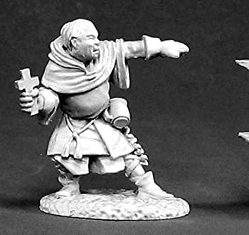 【中古】【輸入品・未使用】Reaper ミニチュア ジョン・オッターマン テンプラー #02349 ダークヘヴン 未塗装メタル