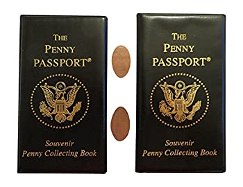 【中古】【39shop】【輸入品・未使用】Two-Pack★of Penny Passport Souvenir Collecting Book with Free Pressed Pennies(新古品)|アトリエ絵利奈