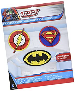 【中古】【39shop】【輸入品・未使用】ジャスティス・リーグ★ハニカム装飾 パーティー記念品(新古品)|アトリエ絵利奈