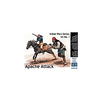 【中古】【インポート品・未当て嵌める】1:35 Indian Wars Series Apache Attack Model Kit