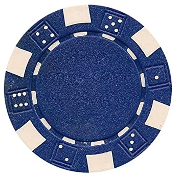 【中古】【輸入品・未使用】Da Vinci　クレイコンポジットストライプダイス11.5g　ポーカーチップ50枚