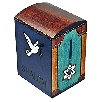 【中古】【39shop】【輸入品・未使用】Shalom★Dove Tzedakah Keepsake Box Piggy Bank Judaica Hanukkah Gift by Enchanted World of Boxes(新古品)|アトリエ絵利奈