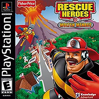 【中古】【インポート品・未当て嵌める】Fisher Price Rescue Heroes: Molton Menace / Game