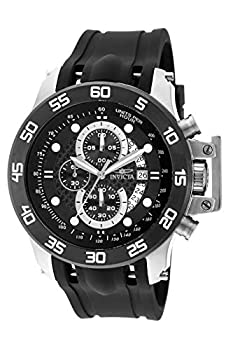 【中古】【輸入品・未使用】Invicta Men 's 19251?i-forceステンレススチールWatch with Black Syntheticバンド