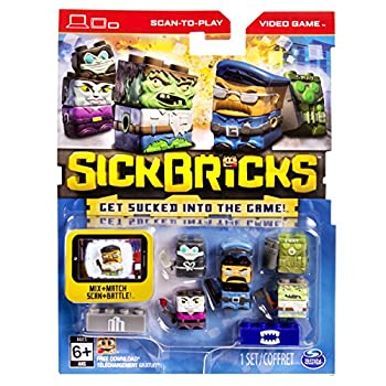 【中古】【輸入品・未使用】Sick Bricks - Sick Team - 5 Character Pack - City vs Monster